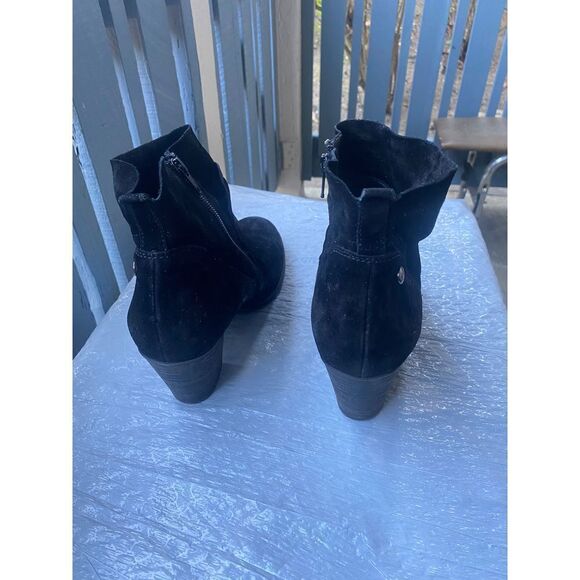 Paul Green Nora Ankle Leather Water Resistant Suede Booties Sz 9 US -6.5 UK - Picture 9 of 10